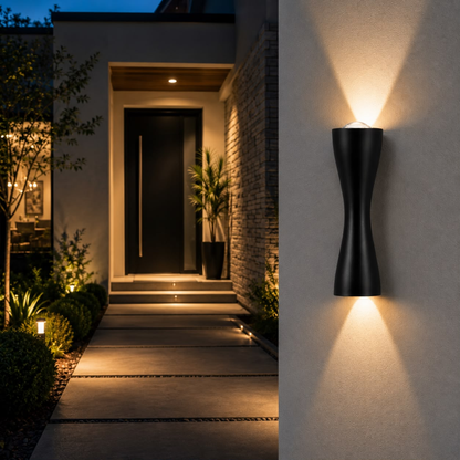 Whitehouse Lighting And Electrical CNGR 10321 3W 6500K Black Outdoor Wall Lamp  CNGR
