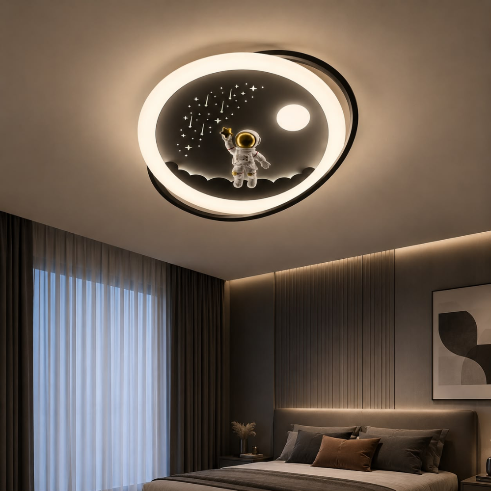 Whitehouse Lighting And Electrical CNGR 17021 LED Astronaut Ceiling Lamp CCT  CNGR