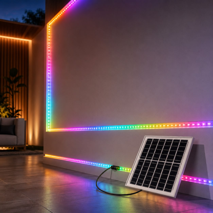 Whitehouse Lighting And Electrical CNGR 19133 IP65 Solar Strip Light 10M W  CNGR