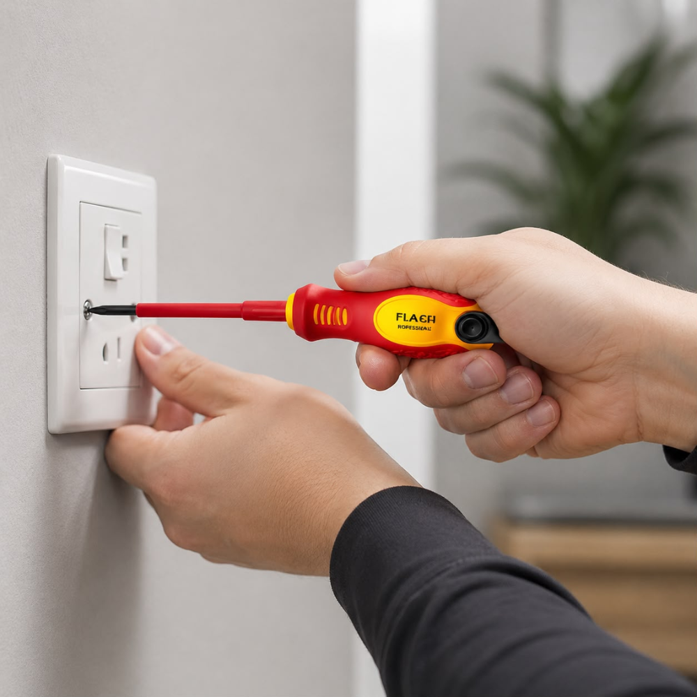 Whitehouse Lighting And Electrical Flash VDE Insulated Phillips Screwdriver PH0 × 60mm  Flash™