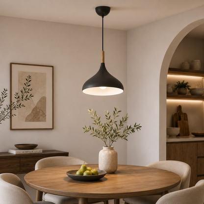 WHL&E 6009/320 Grey And White Pendant Light alternate product view
