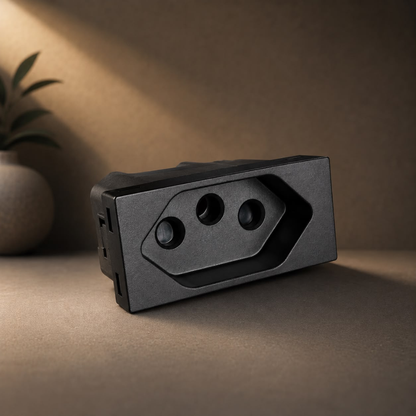 Onesto Matrix Single Euro Black Socket alternate product view