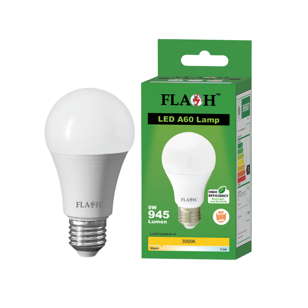 Whitehouse Lighting And Electrical Flash 9W E27 A60 3000K Opal Bulb  Flash™