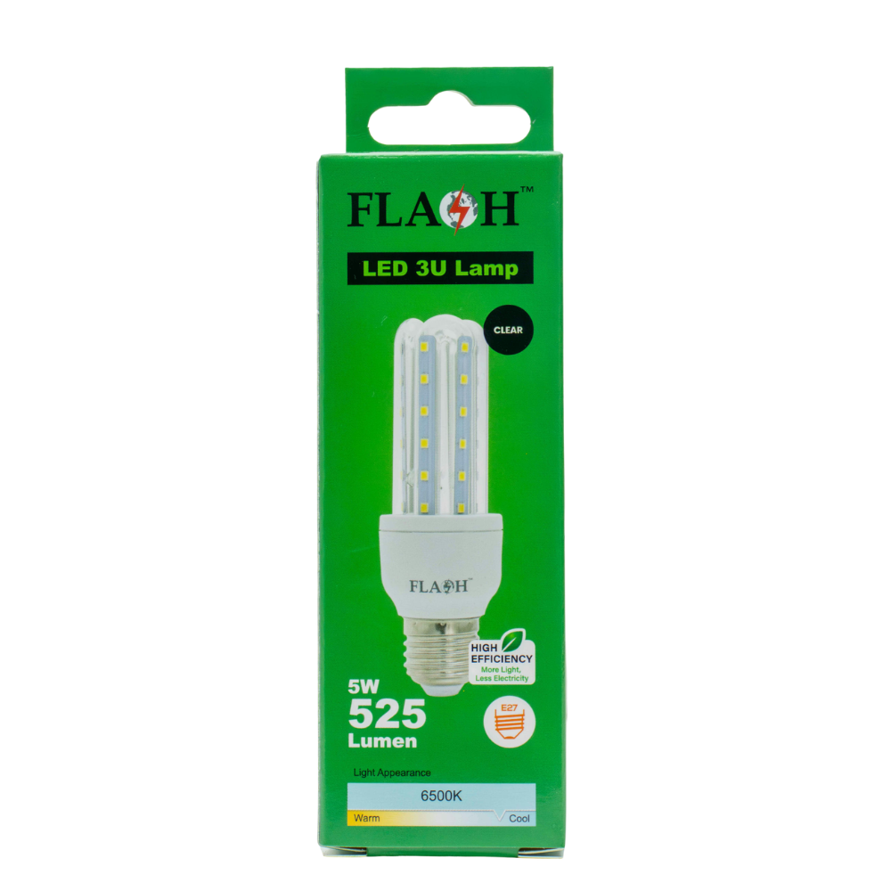 Whitehouse Lighting And Electrical Flash 5W LED 3U E27 Clear Bulb 6500K  Flash™