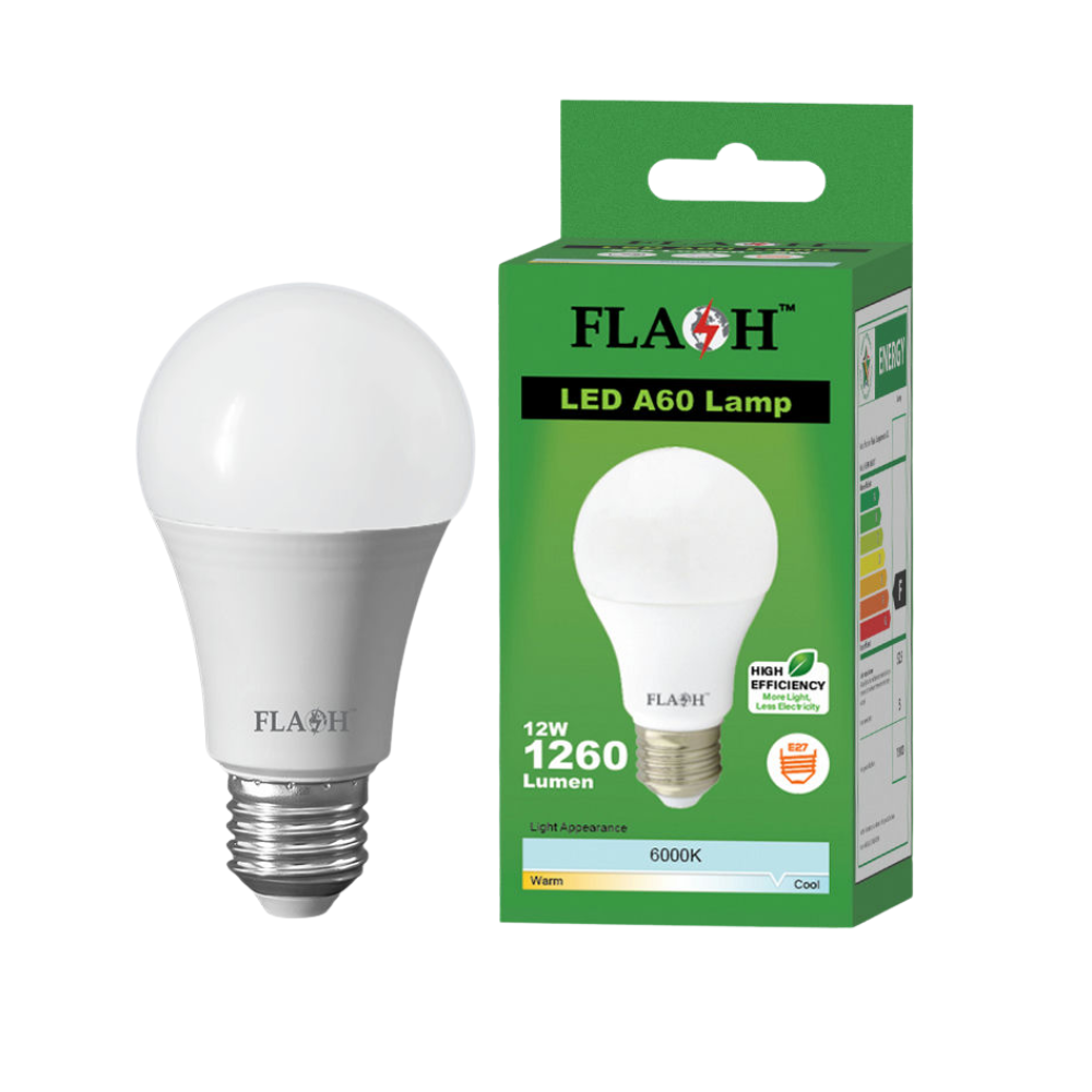 Whitehouse Lighting And Electrical Flash 12W LED E27 A60 Bulb 6000K  Flash™