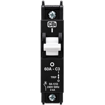 Whitehouse Lighting And Electrical CBI 60A 1 Pole 3kA Samite Circuit Breaker  CBI