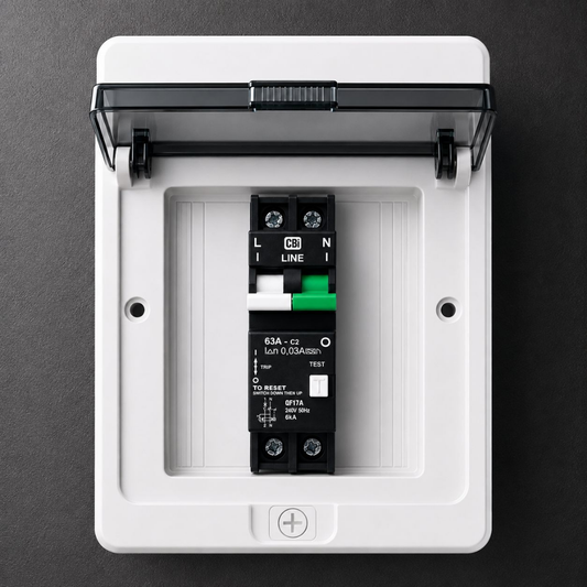 Whitehouse Lighting And Electrical CBI 63A 1P And Neutral 6kA Earth Leakage Circuit Breaker  CBI