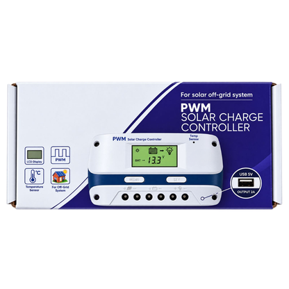 Whitehouse Lighting And Electrical WHL&E 50A Solar Charge Controller  Whitehouse Lighting And Electrical