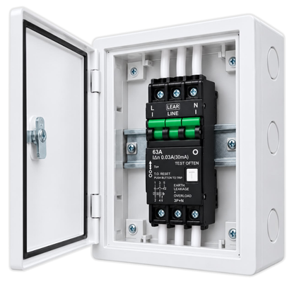 Whitehouse Lighting And Electrical Lear 63A 2 Pole Samite Earth Leakage With Overload  Lear