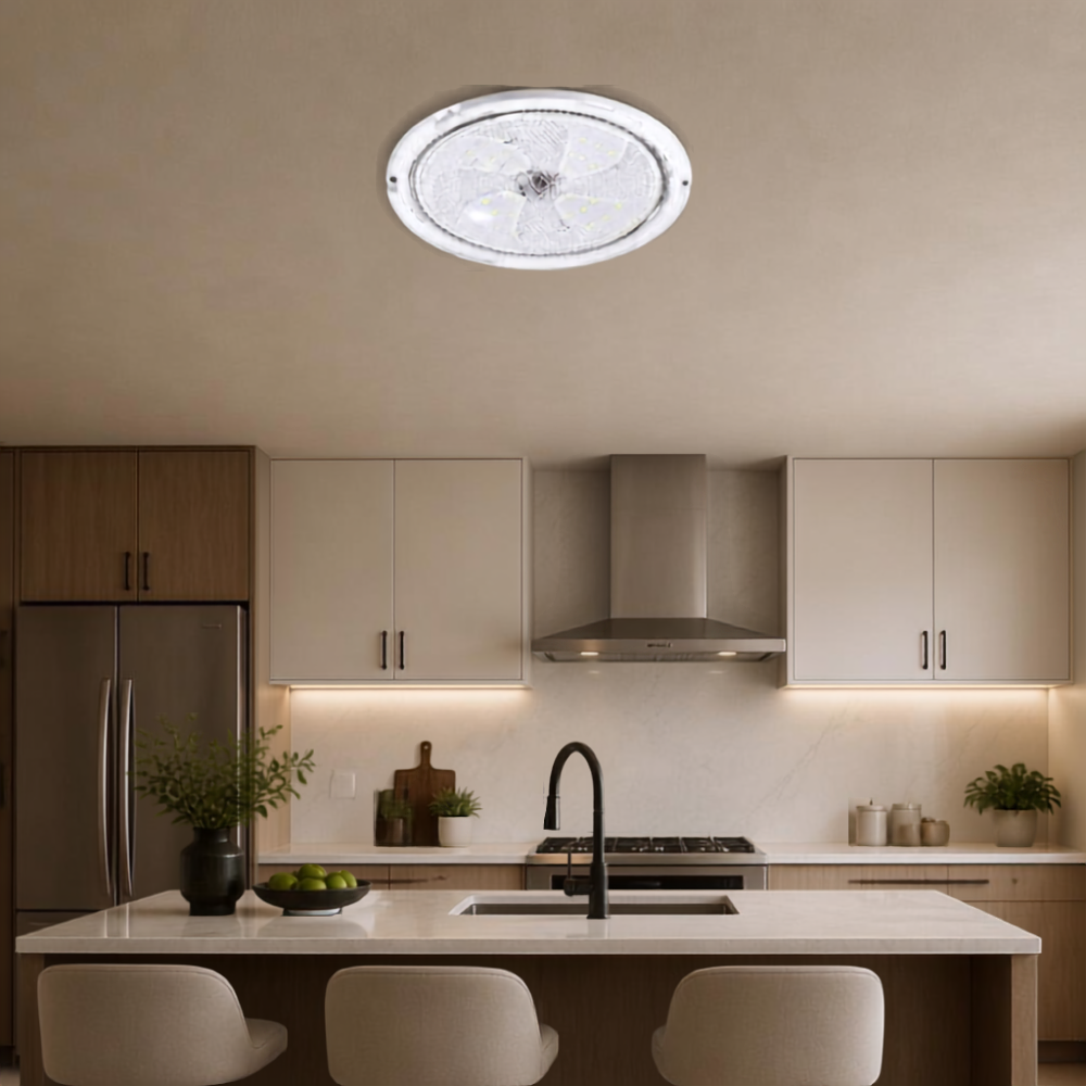 Whitehouse Lighting And Electrical Luxn 100W LED Solar IP20 Ceiling Light  Luxn