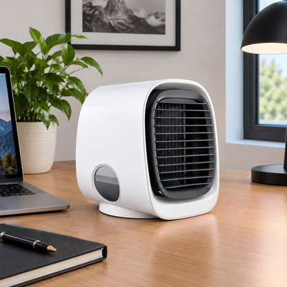 WHL&E M-201 3-Speed Desk Cooler Fan alternate product image - Whitehouse Lighting And Electrical