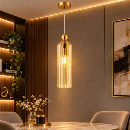 Whitehouse Lighting And Electrical Brightstar PEN855 Gold Pendant Light  Brightstar