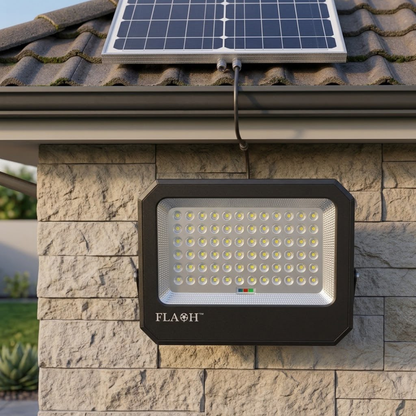 Whitehouse Lighting And Electrical Flash 15W 1800lm IP65 Solar LED Floodlight  Flash™
