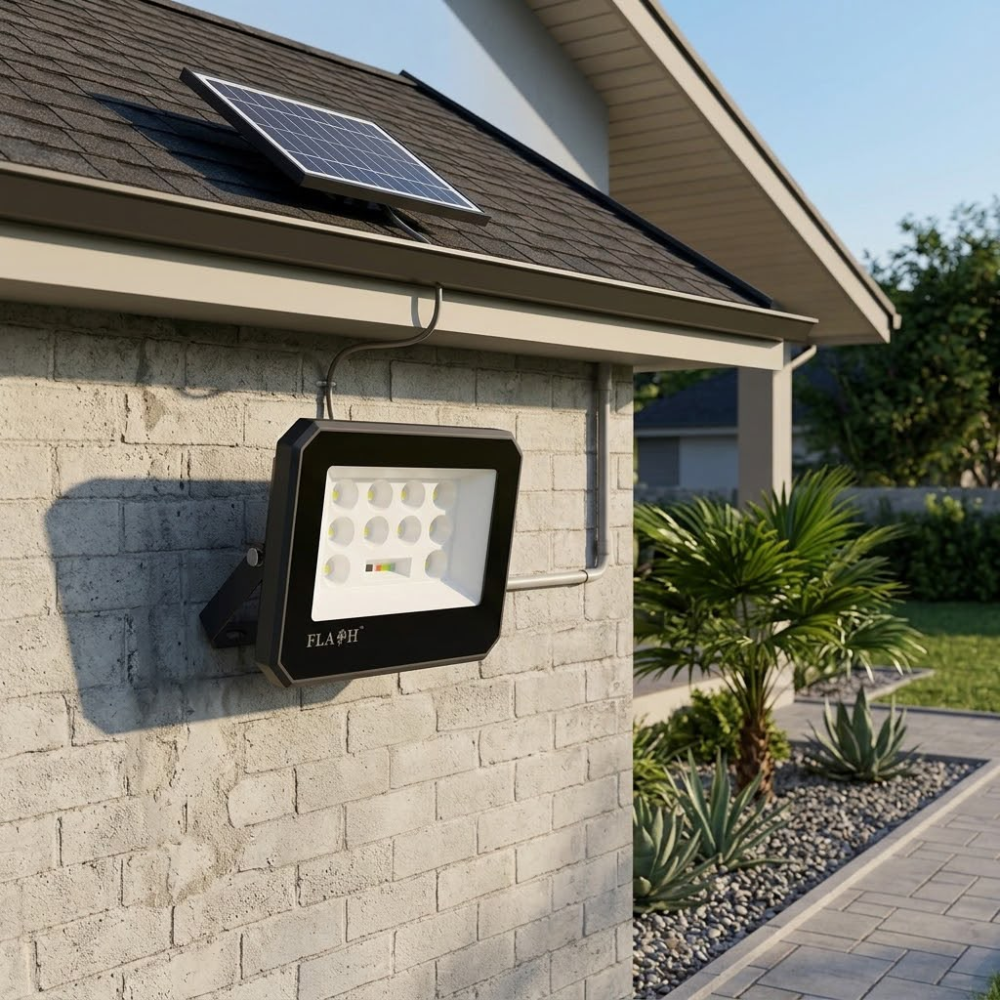 Whitehouse Lighting And Electrical Flash 1.5W 180lm IP65 Solar LED Floodlight  Flash™