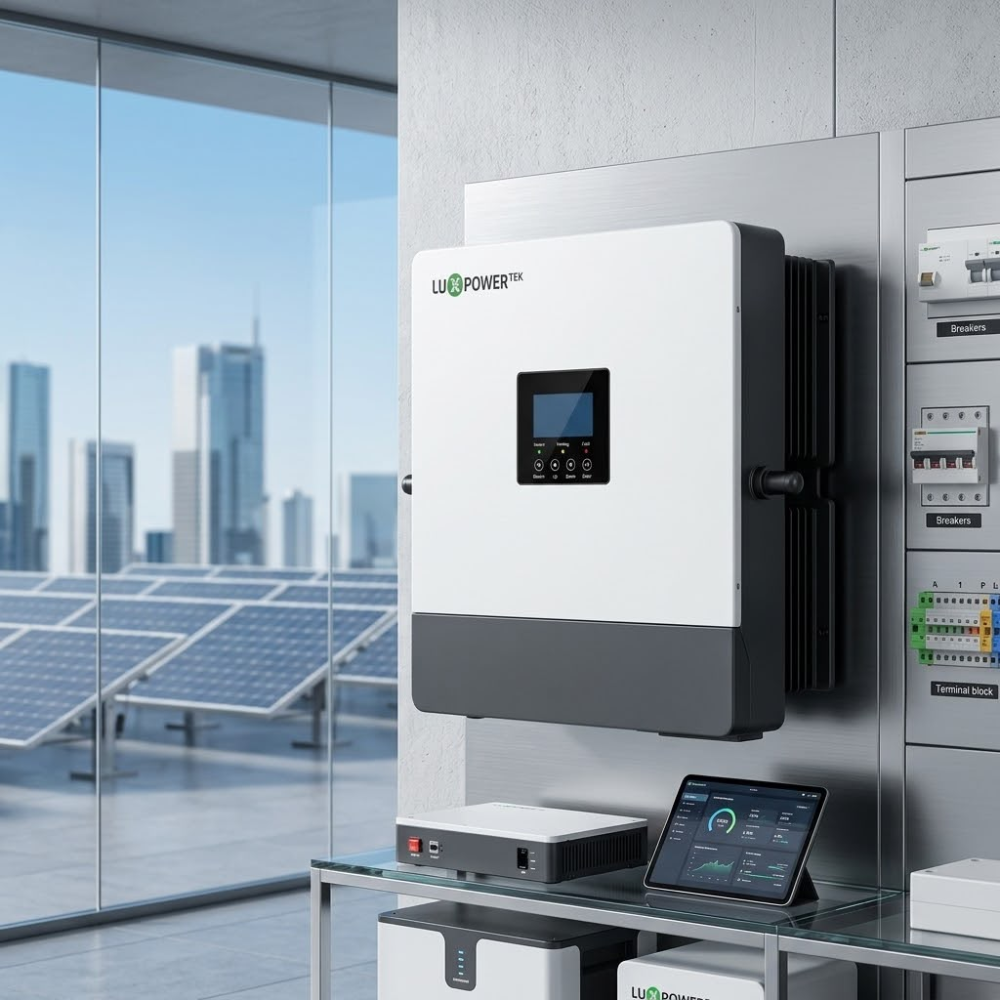 Whitehouse Lighting And Electrical Luxpower SNA14000 14kW Hybrid Inverter  Luxpower