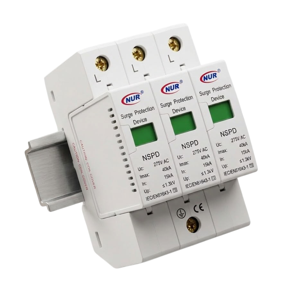 Whitehouse Lighting And Electrical NUR 3 Pole 40kA 275V Surge Arrester  NUR