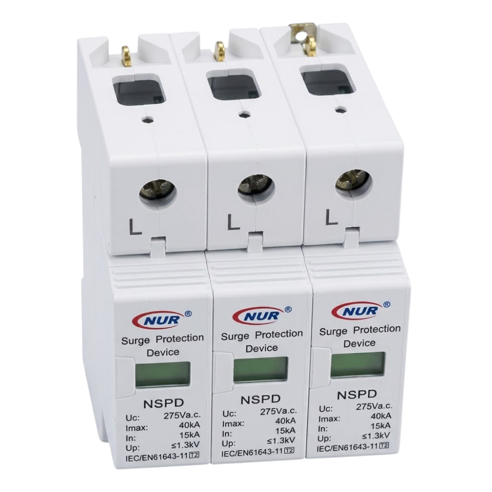 Whitehouse Lighting And Electrical NUR 3 Pole 40kA 275V Surge Arrester  NUR