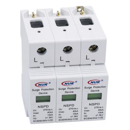Whitehouse Lighting And Electrical NUR 3 Pole 40kA 275V Surge Arrester  NUR