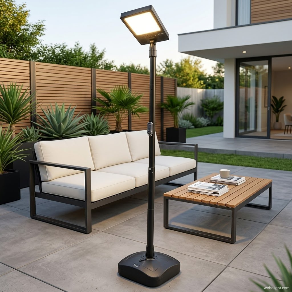 Whitehouse Lighting And Electrical Flash Solar LED Patio Light 3CCT with Bluetooth Speaker  Flash™