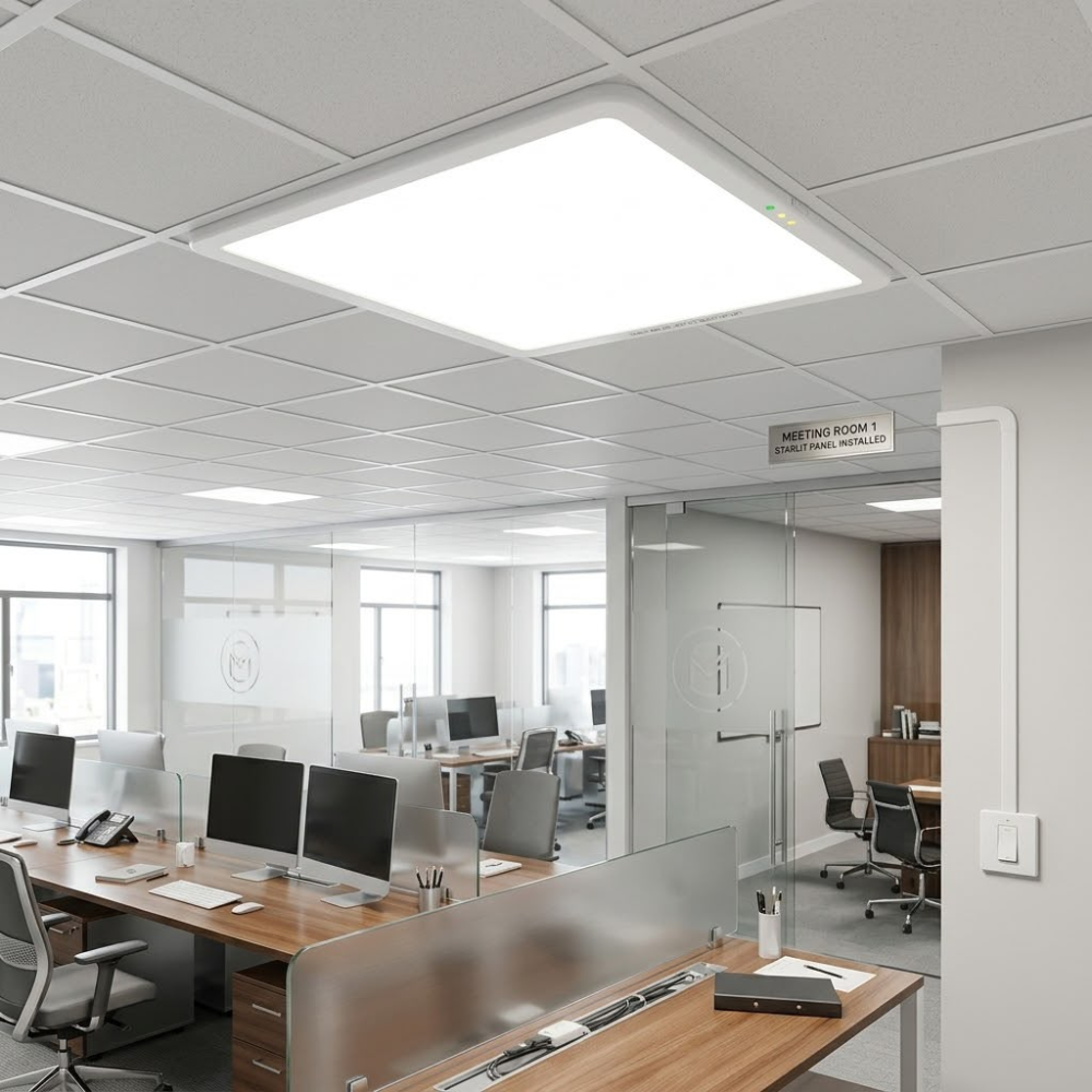 Whitehouse Lighting And Electrical Starlit 48W LED 3CCT Flat Panel Light  Starlit
