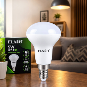 Flash 5W LED E14 R50 Mushroom Bulb 6000K
