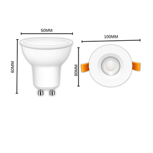 LED Basic 3W 3 In 1 30 Piece Downlight Kit