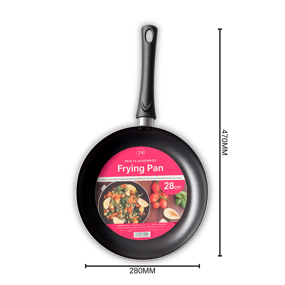 Whitehouse Lighting And Electrical Harry's Homeware Aluminium Non – Stick Frying Pan – 28cm (Blue)  Harry's Homeware