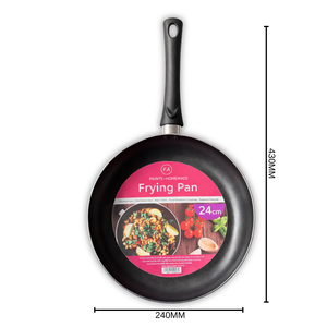 Harrys Homeware Aluminium Non Stick 24cm Blue Frying Pan