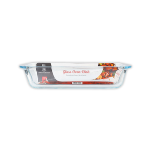 Harrys Homeware Borosilicate Glass 1.6l Square Oven Dish