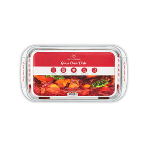 Harrys Homeware Borosilicate Glass 1.6l Square Oven Dish