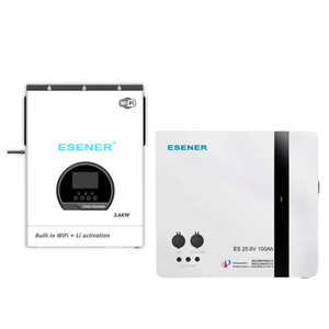 Esener ES3COMBO 3.6kW 24V 2.56kWh Lithium Inverter Battery Combo