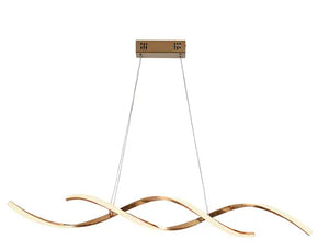 WHL&E LT-25502 Gold Pendant Light