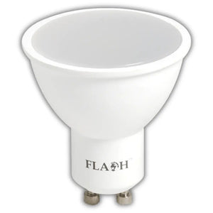 Flash 4W GU10 3000K Frosted LED Bulb